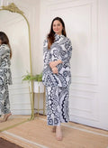 Black & White Abstract Co-ord Set