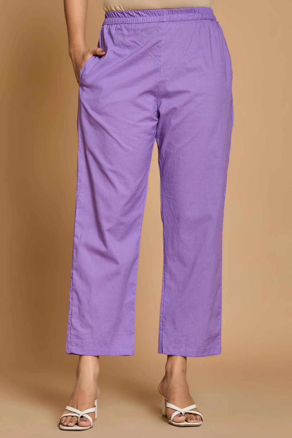 Lavender Solid Co-Ord Set