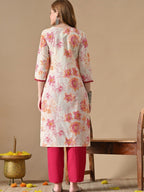 Blush Bloom Kurta Set