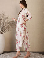 Rose Floral Kurta Set