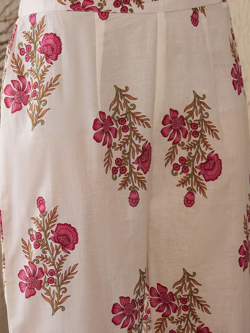 Rose Floral Kurta Set