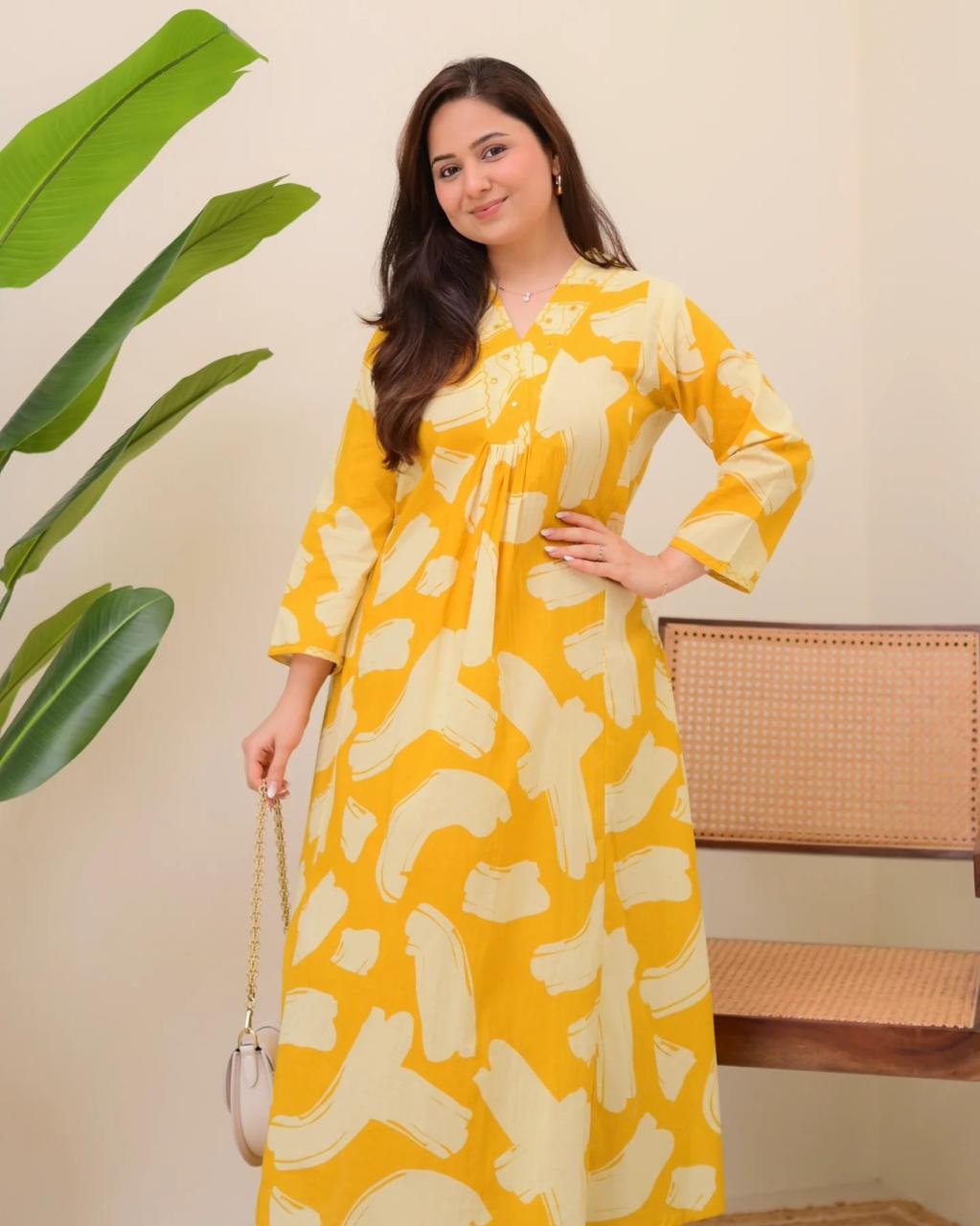 Sunshine Bloom Rayon Co-ord Set